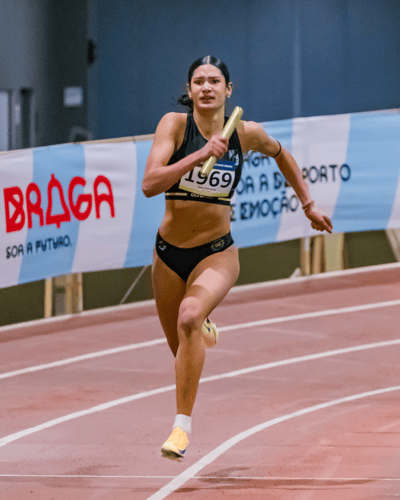 Sara Ferreira tem-se distinguido com vitórias e recordes nos escalões jovens © Vitória SC