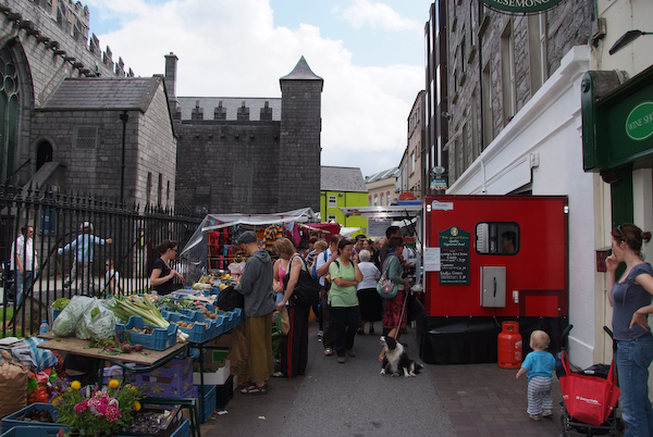 O mercado, em Galway, aos sábados. © galwaymarket.com