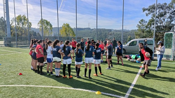 Formação do GRUFC inclui rapazes e raparigas num universo de 120 atletas ©GRUFC